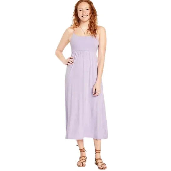 Old Navy | Dresses | Old Navy Lavender Spaghetti Strap Cami Dress Midi Dress  | Poshmark